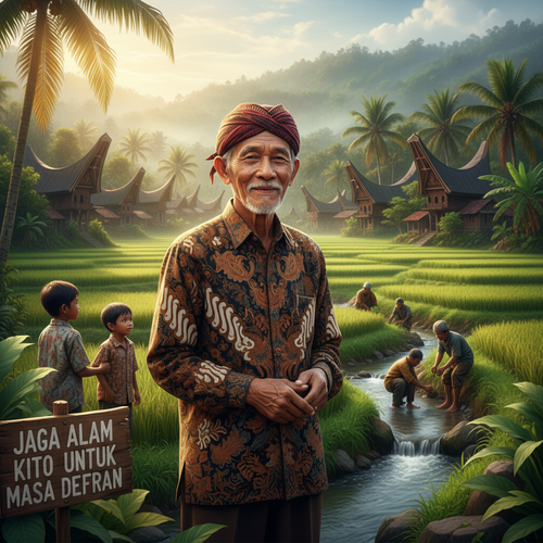 Kasmir: Kisah Inspiratif Penjaga Keamanan dan Pariwisata Berkelanjutan di Sumatera Barat